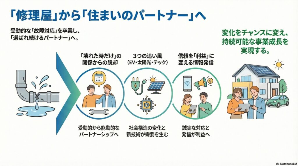 【経営改善】水道修理の経営｜「何かを変えたい」と思ったときに最初に見直すべきこと