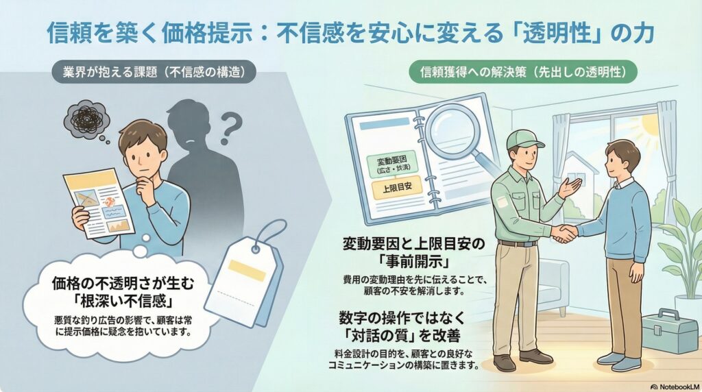 【収益設計】害虫駆除の料金設定｜「ぼったくり」と思われない適正価格の伝え方
